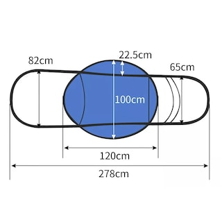 Foto 5 | Foto 5 | Toldo Cubresol Moto General Impermeable Para Motocicletas Eo Safe Imports Esi-8957 Azul