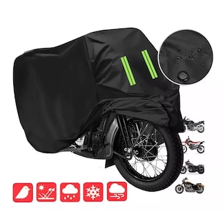 Foto 2 | Foto 2 | Funda Protectora Impermeable para Motocicleta Eo Safe Imports Negro
