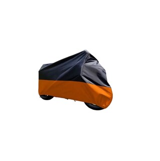 Foto 1 | Foto 1 | Funda Para Moto Impermeable Cubierta Lona, Naranja