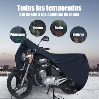 Foto 3 | Foto 3 | Funda Motocicleta Impermeable  Grueso  Eo Safe Imports Esi-16721 Negro