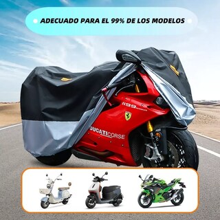 Foto 3 | Foto 3 | Fundas Para Motos Impermeable Cubierta Grueso Eo Safe Imports Esi-17830 Negro