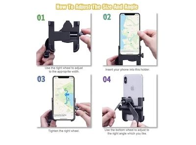 Foto 5 | Foto 5 | Soporte Moto Teléfono Xtellar 360° Alta Durabilidad Resistente Al Agua