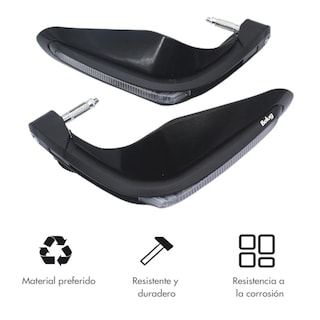 Foto 5 | Foto 5 | Cubre Puños Moto Motocicleta Con Luz Led Universal Belug Negro Luz Blanca