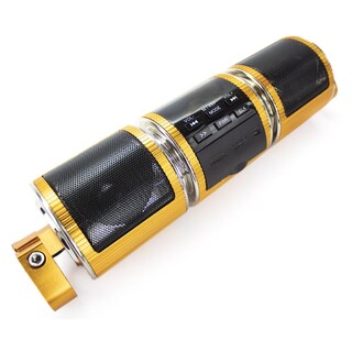 Foto 3 | Foto 3 | Bocinas Kinlley MT487 Doradas MP3/FM Bluetooth para Moto