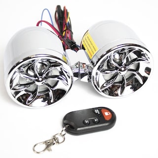 Foto 1 | Foto 1 | Bocinas Bluetooth Kinlley con Alarma para Moto MP3 / FM