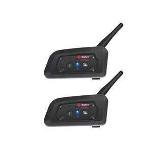 Foto 1 | Foto 1 | Intercomunicador de Motocicleta BELUG para Casco Bluetooth Negro 2 Piezas