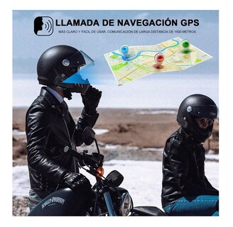 Foto 5 | Foto 5 | Intercomunicador de Motocicleta BELUG para Casco Bluetooth Negro 2 Piezas