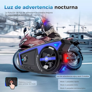 Foto 2 | Foto 2 | Audífonos Para Casco De Motos Eo Safe Imports Esi-12956 Multicolor