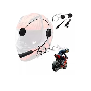 Foto 2 | Foto 2 | Auriculares Bluetooth con Micrófono para Casco de Motocicleta Eo Safe Imports Esi-12955 Negro