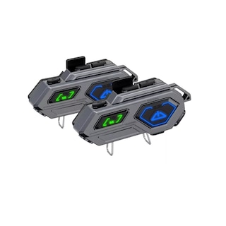Foto 1 | Foto 1 | Audífonos Para Casco De Motos Bluetooth Intercomunicador 2pc Eo Safe Imports Esi-16815 Gris