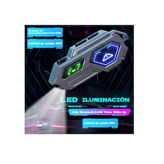 Foto 2 | Foto 2 | Audífonos Para Casco De Motos Bluetooth Intercomunicador 2pc Eo Safe Imports Esi-16815 Gris