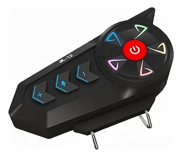 Foto 1 | Foto 1 | Intercomunicador Bluetooth X12 Con Luz Led Para Casco Motociclista