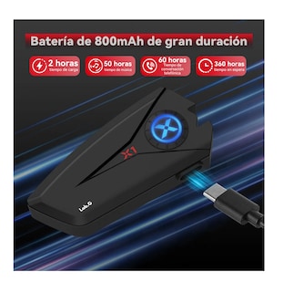 Foto 2 | Foto 2 | Intercomunicador Para Casco Motocicleta Audífonos Bluetooth5.3 Ip67