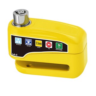 Foto 1 | Foto 1 | Candados Para Moto Candado Motocicleta De Disco Lab.g Amarillo