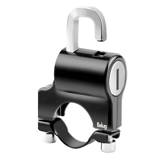 Foto 1 | Foto 1 | Candado De Disco De Seguridad Para Moto Para Casco Universal Belug Plata Con Negro