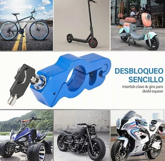 Foto 4 | Foto 4 | Xtellar Seguridad Para Motocicletas: Candado Anti-robo De Freno Y Acelerador De Aluminio Cnc
