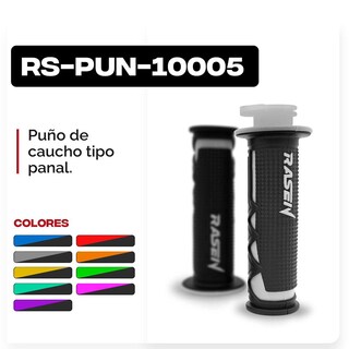 Foto 3 | Foto 3 | Puño De Caucho Tipo Panal Para Motocicleta