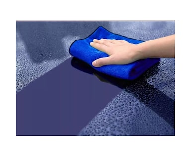Foto 3 | Foto 3 | Toalla Microfibra BELUG Paño Seco para Auto Azul con Gris 6 Piezas