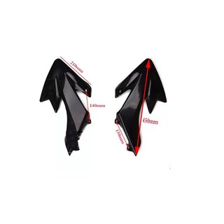 Foto 4 | Foto 4 | Kits De Guardabarros Moto Para Carenado 7pzas Eo Safe Imports Esi-9019 Negro