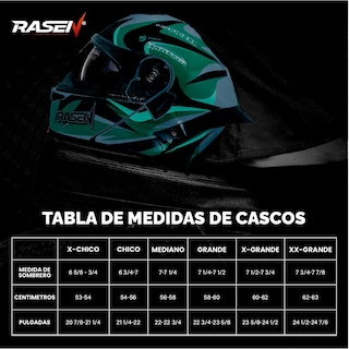 Foto 3 | Foto 3 | Casco Abatible Deportivo Para Moto Rasen Gris Con Verde Y Negro