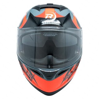 Foto 6 | Foto 6 | Casco Abatible Deportivo Para Moto Rasen Gris Con Rojo Y Negro