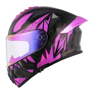 Foto 1 | Foto 1 | Casco Roda Pilot Rosa Grrrowl Mica Rosa Abatible Svs