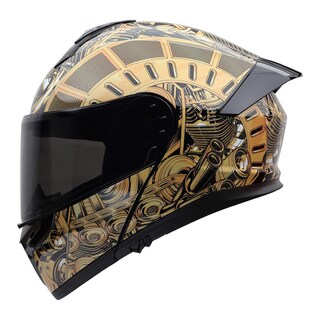 Foto 1 | Foto 1 | Casco Roda Force Oro Engine Abatible Mica Humo Svs