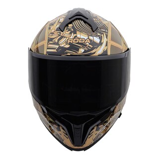 Foto 4 | Foto 4 | Casco Roda Force Oro Engine Abatible Mica Humo Svs