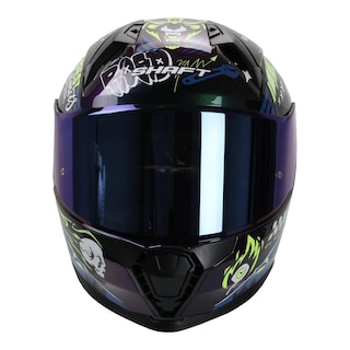 Foto 4 | Foto 4 | Casco Shaft Sh560 Amarillo Camaleon Motion L Cerrado Mica Iridium Azul