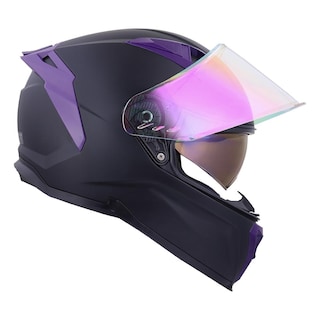 Foto 6 | Foto 6 | Casco Bkr Hawk Negro para Motociclista