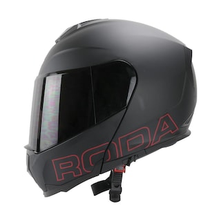 Foto 4 | Foto 4 | Casco Roda Revenge Pro Negro Mate Mica Humo Abatible Svs