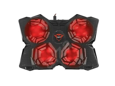 Foto 1 | Foto 1 | Base Enfriadora Trust Gaming Gxt278 Yozu Led Rojo/4xvent