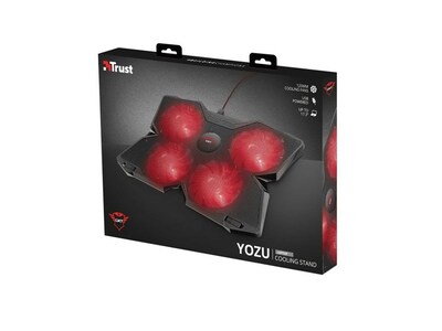 Foto 3 | Foto 3 | Base Enfriadora Trust Gaming Gxt278 Yozu Led Rojo/4xvent