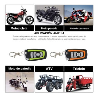 Foto 2 | Foto 2 | Alarma Arranque Control Remoto Para Moto Seguridad Antirrobo Eo Safe Imports Esi-208 Multicolor