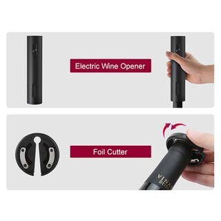 Foto 3 | Foto 3 | Kit de Sacacorchos Eléctrico Automático para Vino Zeta Dst9