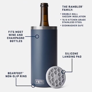 Foto 2 | Foto 2 | Conservador de Frío Yeti Rambler Azul Marino para Botellas de Vino - Venta Internacional