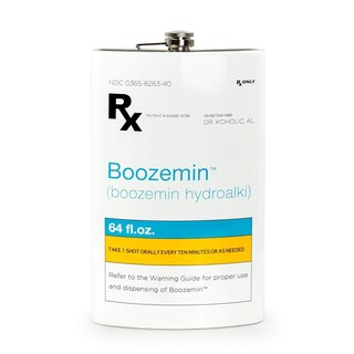 Foto 1 | Foto 1 | Frasco Just Funky Rx Boozemin De Acero Inoxidable  1 9 L - Venta Internacional.