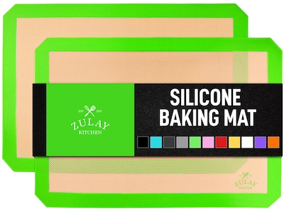 Foto 1 | Foto 1 | Juego de Tapetes de Silicona para Hornear Zulay Kitchen Verde 2 Piezas - Venta Internacional