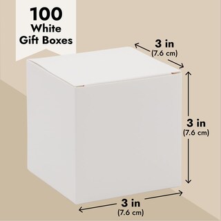 Foto 4 | Foto 4 | Cajas de Regalo Juvale 100 Unidades Blancas - Venta Internacional