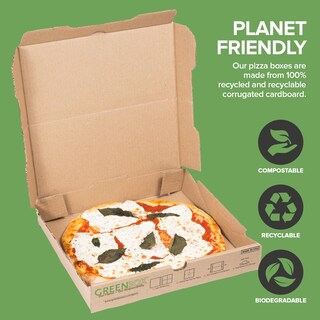 Foto 4 | Foto 4 | Caja Para Pizza Stock Your Home Recycled Kraft 30 X 30 Cm Paquete De 10 - Venta Internacional.