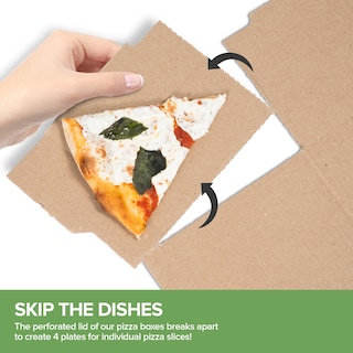 Foto 5 | Foto 5 | Caja Para Pizza Stock Your Home Recycled Kraft 30 X 30 Cm Paquete De 10 - Venta Internacional.