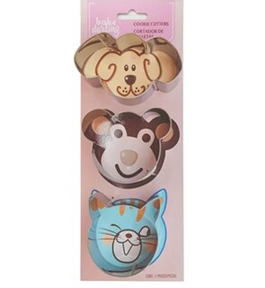 Foto 1 | Foto 1 | Cortador Galleta Animales 3 Pz
