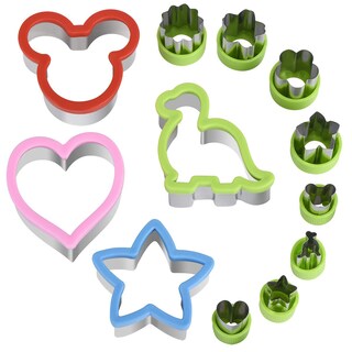 Foto 1 | Foto 1 | Set De Cortadores De Sándwiches Hhyn Mickey Mouse, Dinosaurio, Estrella Y Corazón - Venta Internacional.