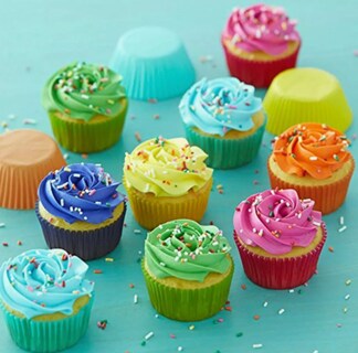 Foto 3 | Foto 3 | Wilton Capacillo Estándar Arcoiris 300 Pz