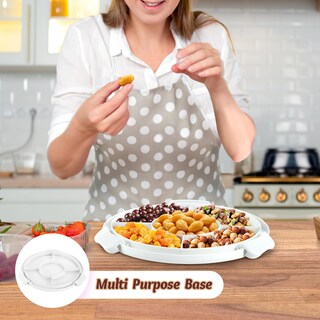 Foto 3 | Foto 3 | Recipiente Para Tartas Ohuhu Para Tartas Con Tapa, Sin Bpa, Para Tartas De 10 Pulgadas - Venta Internacional.