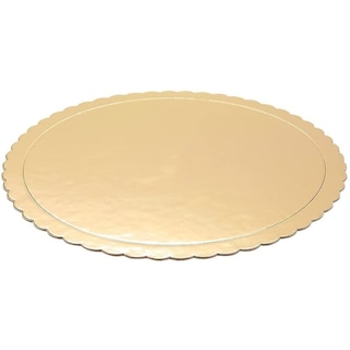 Foto 5 | Foto 5 | Tabla Para Tartas Juvale Gold Festoneada De 10 Pulgadas, Redonda (paquete De 12) - Venta Internacional.
