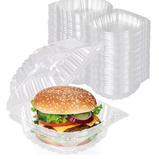 Foto 1 | Foto 1 | Recipientes Desechables De Plástico Para Llevar Abastecen Tu Hogar (paquete De 100) - Venta Internacional.