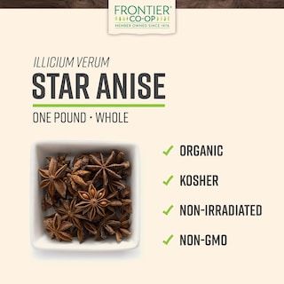 Foto 2 | Foto 2 | Star Anise Frontier Co-op Organic Entero 454 G - Venta Internacional.
