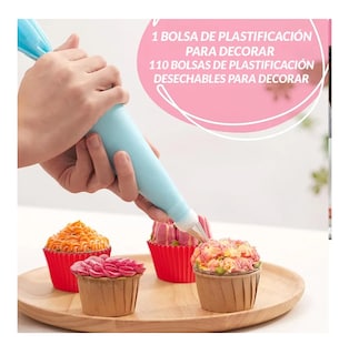 Foto 3 | Foto 3 | Kit De Reposteria Completo Con Espatula Y Base Gira 202 Pzas