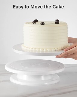 Foto 6 | Foto 6 | Tambores Para Tartas Kootek 14 Pulgadas Redondos 12 Unidades Base De Cartón Color Blanco - Venta Internacional.